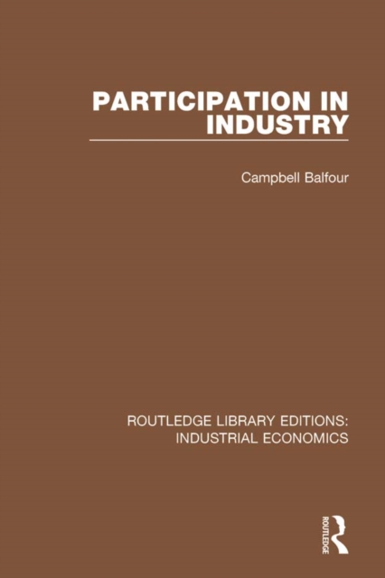Participation in Industry, EPUB eBook