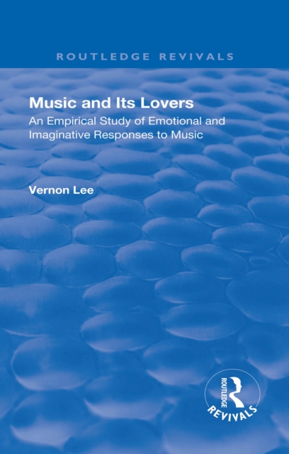 Revival: Music and Its Lovers (1932), EPUB eBook