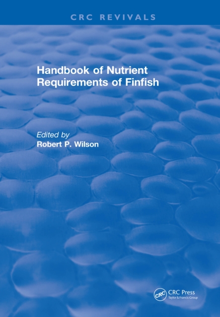 Handbook of Nutrient Requirements of Finfish (1991), PDF eBook