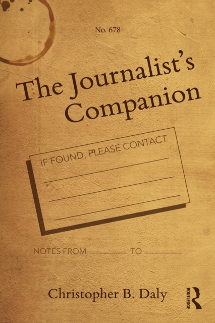 The Journalist's Companion, PDF eBook