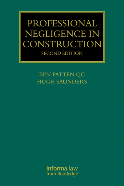 Professional Negligence in Construction, PDF eBook