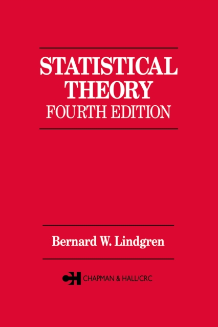 Statistical Theory, PDF eBook