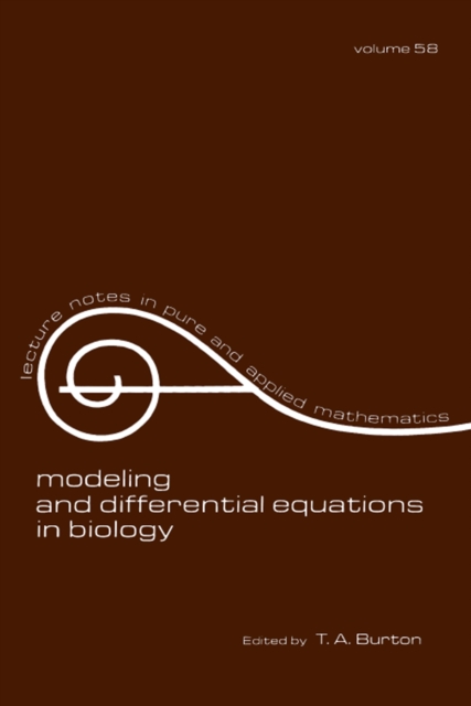 Modeling and Differential Equations in Biology, EPUB eBook