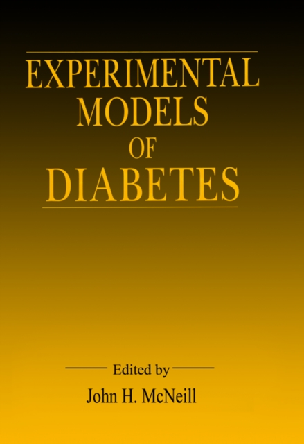 Experimental Models of Diabetes, PDF eBook