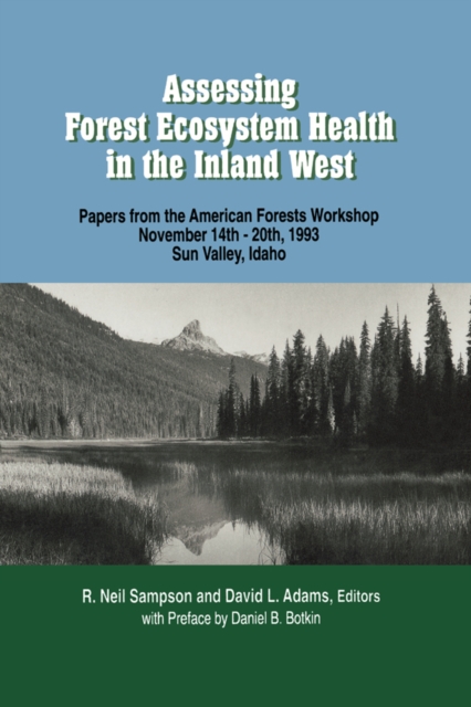 Assessing Forest Ecosystem Health in the Inland West, PDF eBook