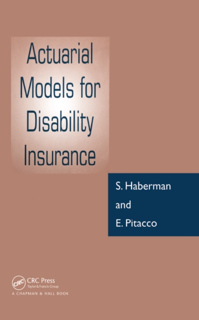Actuarial Models for Disability Insurance, EPUB eBook