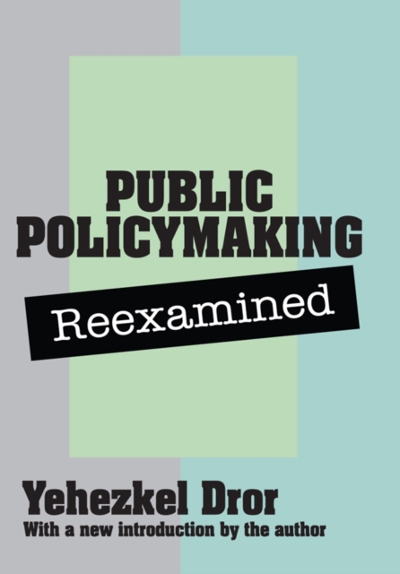 Public Policy Making Reexamined, PDF eBook