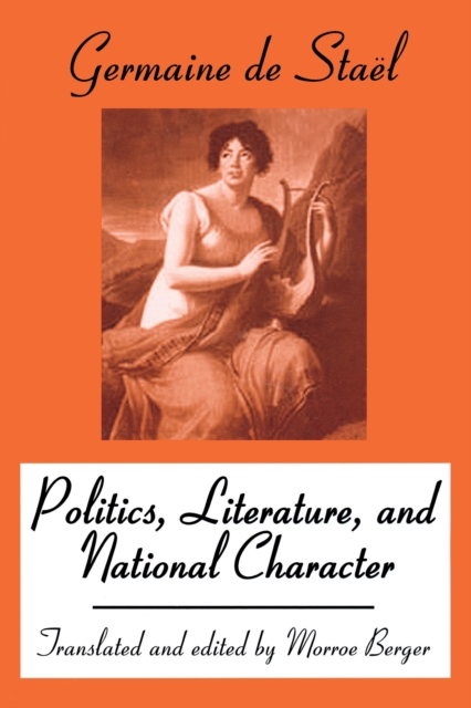 Politics, Literature and National Character, EPUB eBook