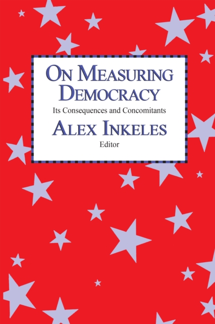 On Measuring Democracy : Its Consequences and Concomitants: Conference Papers, PDF eBook
