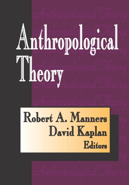 Anthropological Theory, EPUB eBook