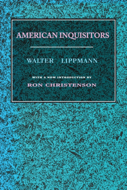 American Inquisitors, PDF eBook