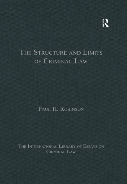 The Structure and Limits of Criminal Law, PDF eBook