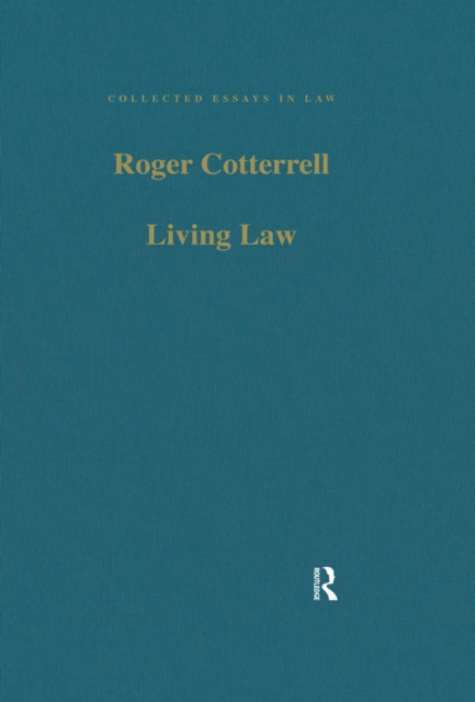 Living Law : Studies in Legal and Social Theory, PDF eBook