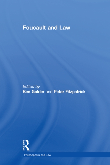 Foucault and Law, EPUB eBook