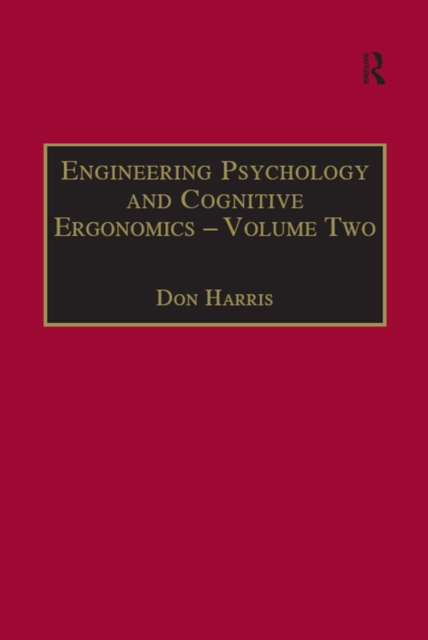 Engineering Psychology and Cognitive Ergonomics : Volume 2: Job Design and Product Design, PDF eBook