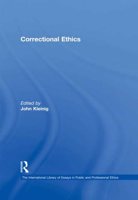 Correctional Ethics, EPUB eBook