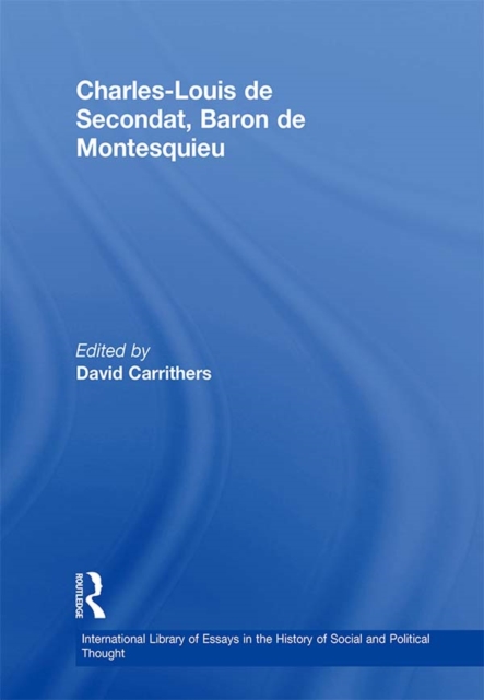 Charles-Louis de Secondat, Baron de Montesquieu, EPUB eBook