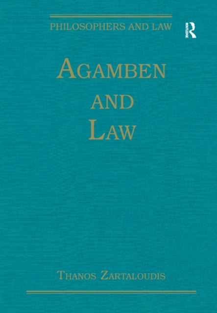 Agamben and Law, EPUB eBook