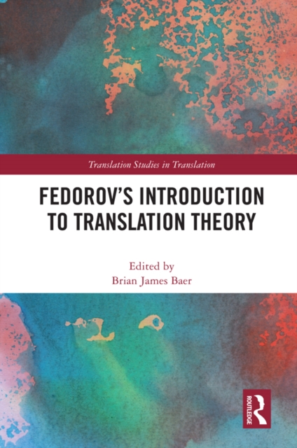Fedorov's Introduction to Translation Theory, EPUB eBook