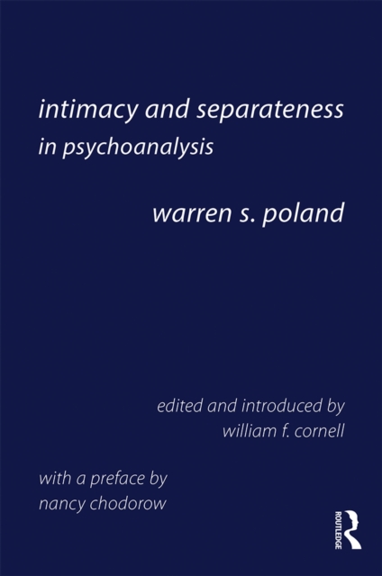 Intimacy and Separateness in Psychoanalysis, EPUB eBook