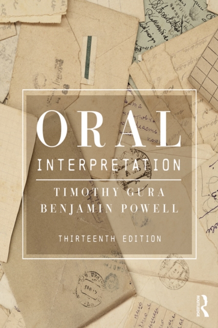 Oral Interpretation, PDF eBook