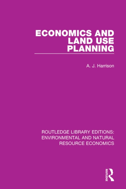 Economics and Land Use Planning, EPUB eBook