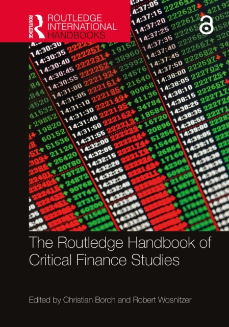 The Routledge Handbook of Critical Finance Studies, EPUB eBook