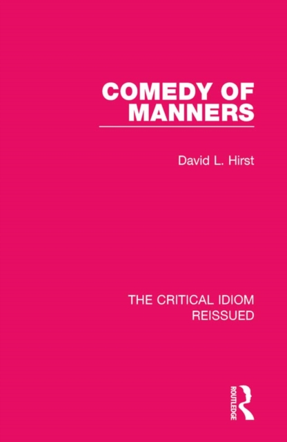 Comedy of Manners, EPUB eBook