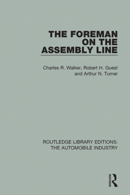 The Foreman on the Assembly Line, EPUB eBook