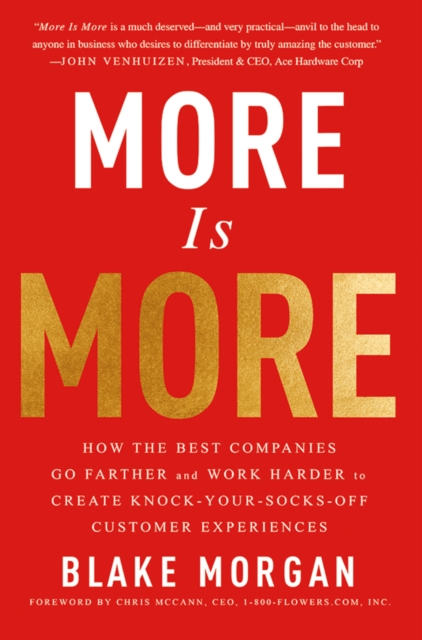More Is More : How the Best Companies Go Farther and Work Harder to Create Knock-Your-Socks-Off Customer Experiences, EPUB eBook