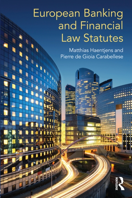 European Banking and Financial Law Statutes, EPUB eBook