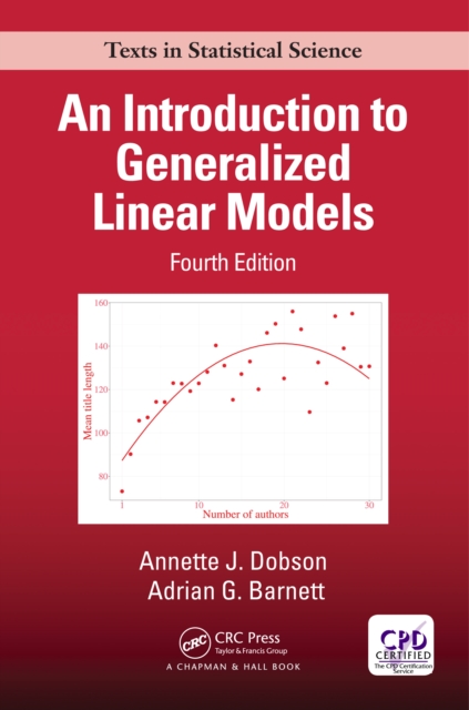 An Introduction to Generalized Linear Models, EPUB eBook