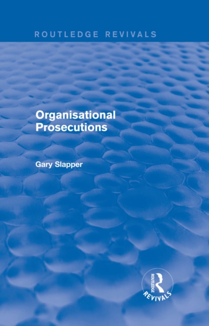 Organisational Prosecutions, EPUB eBook