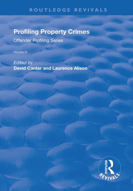 Profiling Property Crimes, PDF eBook