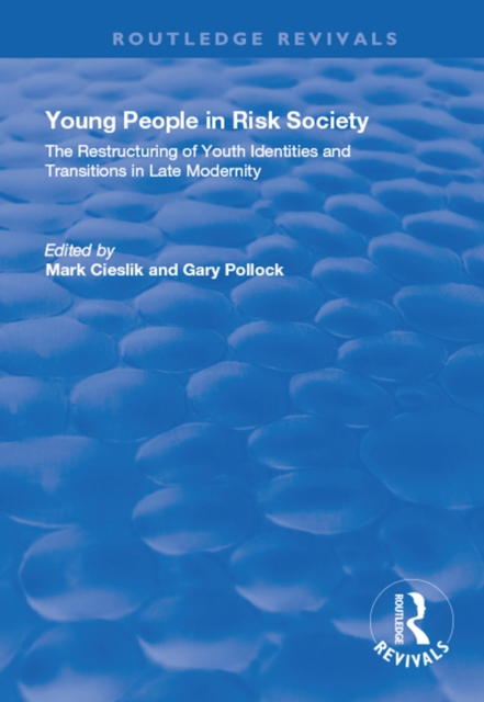 Young People in Risk Society: The Restructuring of Youth Identities and Transitions in Late Modernity : The Restructuring of Youth Identities and Transitions in Late Modernity, PDF eBook