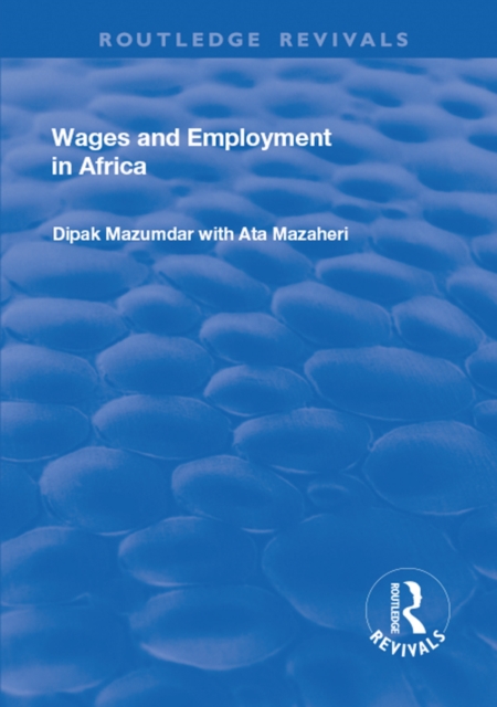 Wages and Employment in Africa, PDF eBook