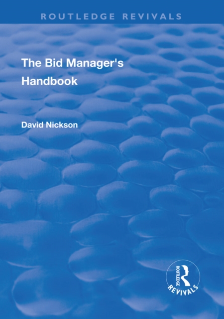 The Bid Manager's Handbook, PDF eBook