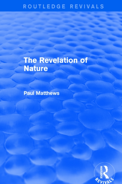The Revelation of Nature, PDF eBook