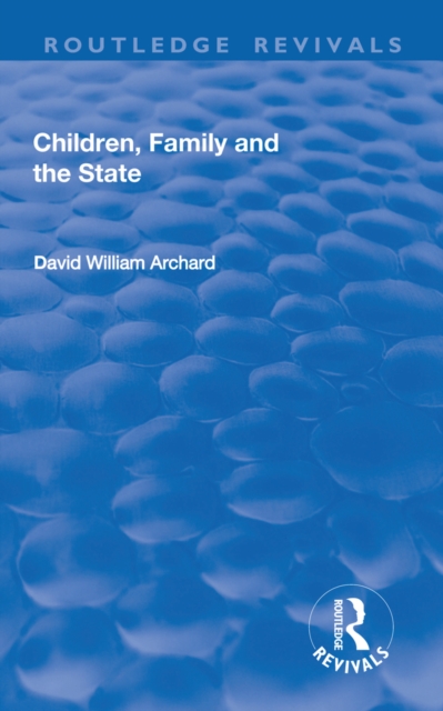 Children, Family and the State, EPUB eBook