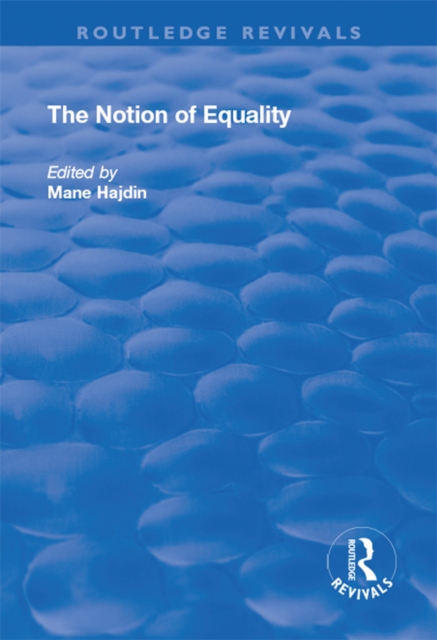 The Notion of Equality, EPUB eBook