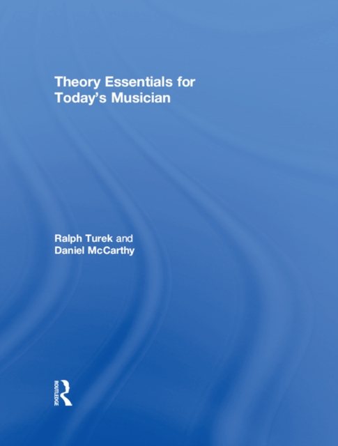Theory Essentials for Today's Musician (Textbook), EPUB eBook