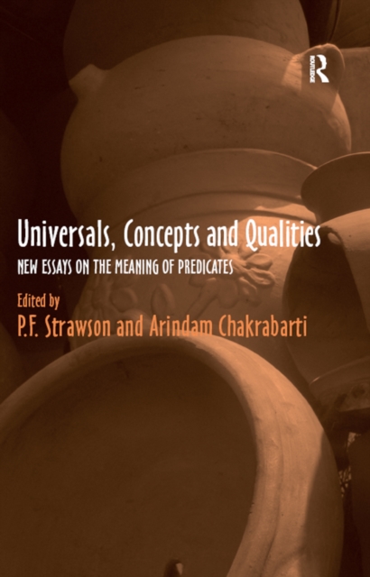 Universals, Concepts and Qualities : New Essays on the Meaning of Predicates, EPUB eBook
