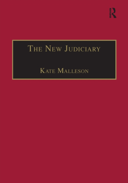 The New Judiciary : The Effects of Expansion and Activism, EPUB eBook