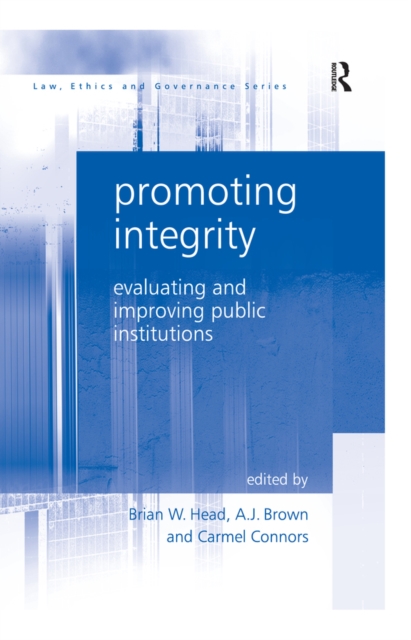 Promoting Integrity : Evaluating and Improving Public Institutions, PDF eBook