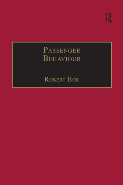 Passenger Behaviour, PDF eBook