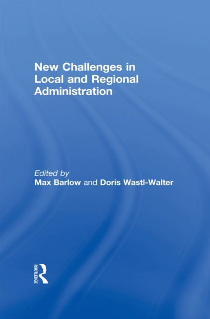New Challenges in Local and Regional Administration, EPUB eBook