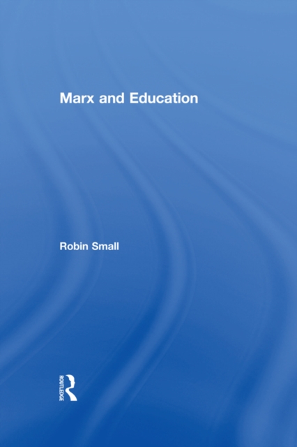 Marx and Education, PDF eBook
