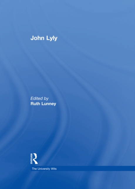 John Lyly, EPUB eBook