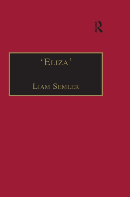 'Eliza' : Printed Writings 1641-1700: Series II, Part Two, Volume 3, PDF eBook