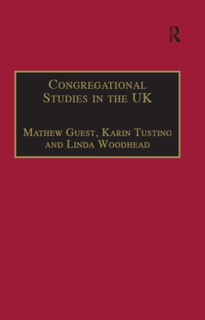 Congregational Studies in the UK : Christianity in a Post-Christian Context, EPUB eBook
